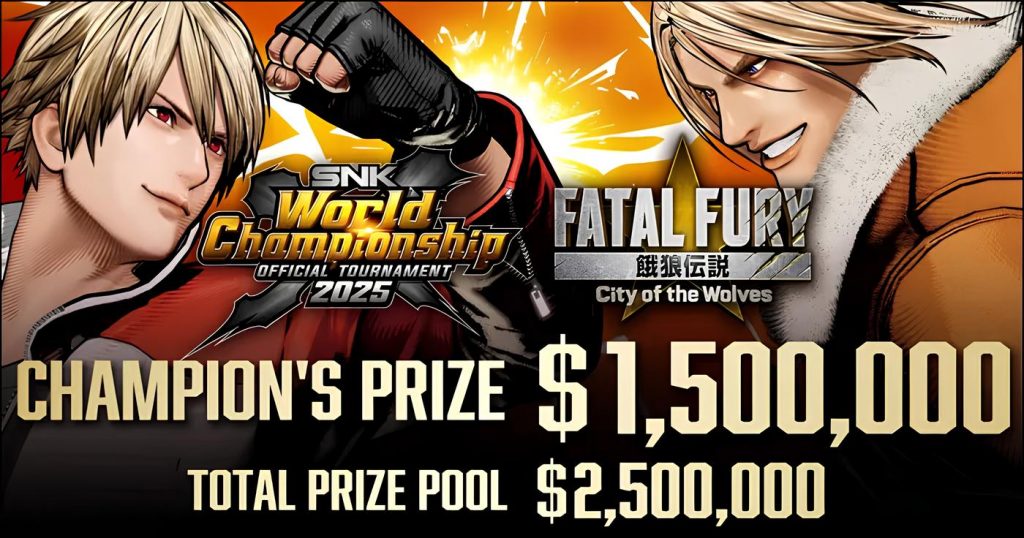 Fatal Fury: City of the Wolves công bố giải đấu toàn cầu với tổng phần thưởng 2.5 triệu USD-gamelade