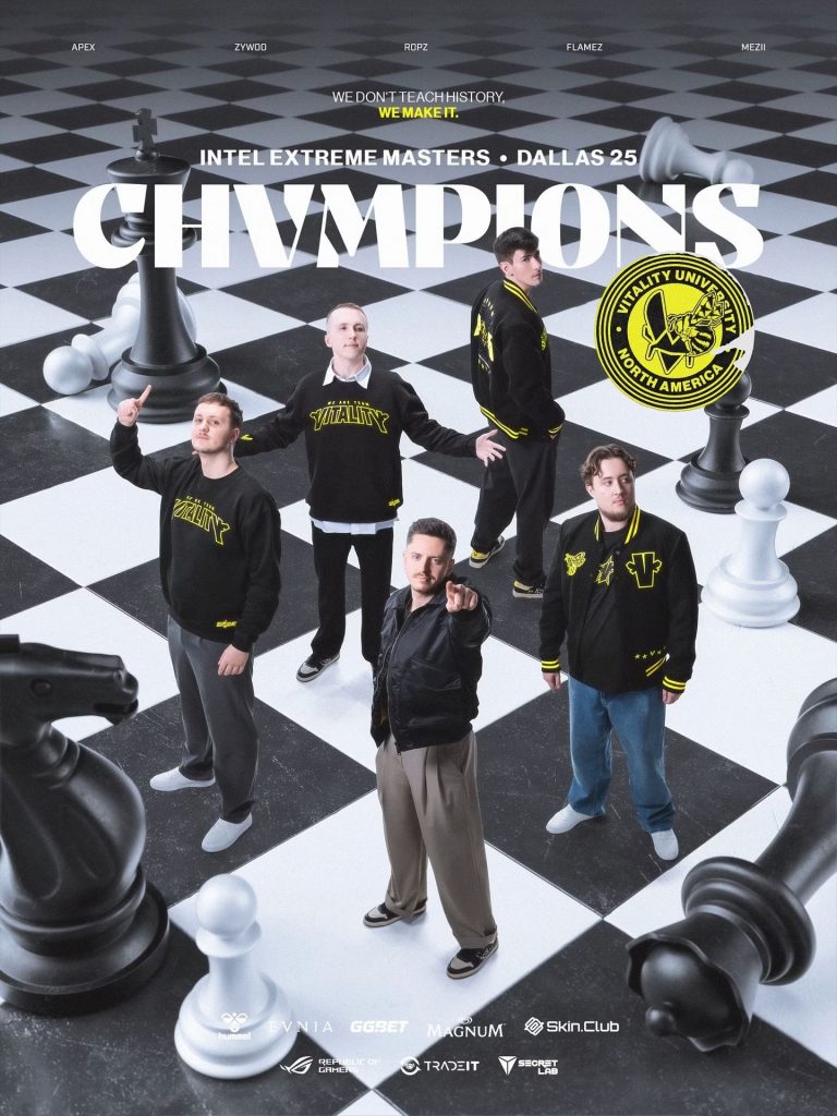 Team Vitality giành cúp IEM lần thứ ba liên tiếp với chiến thắng tại Dallas - Gamelade