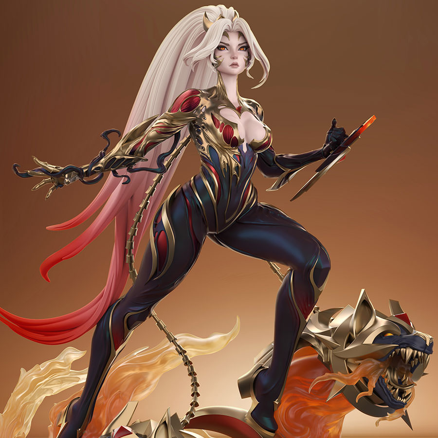 PUREARTS ra mắt figure Kai'Sa vinh danh huyền thoại LMHT Uzi-gamelade