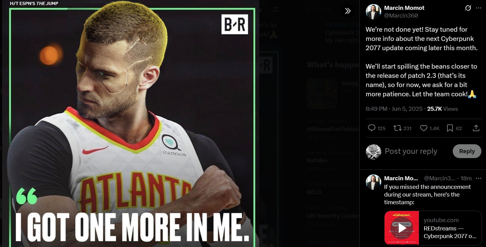 Cyberpunk 2077 bất ngờ được hé lộ sẽ có thêm bản cập nhật mới - Gamelade