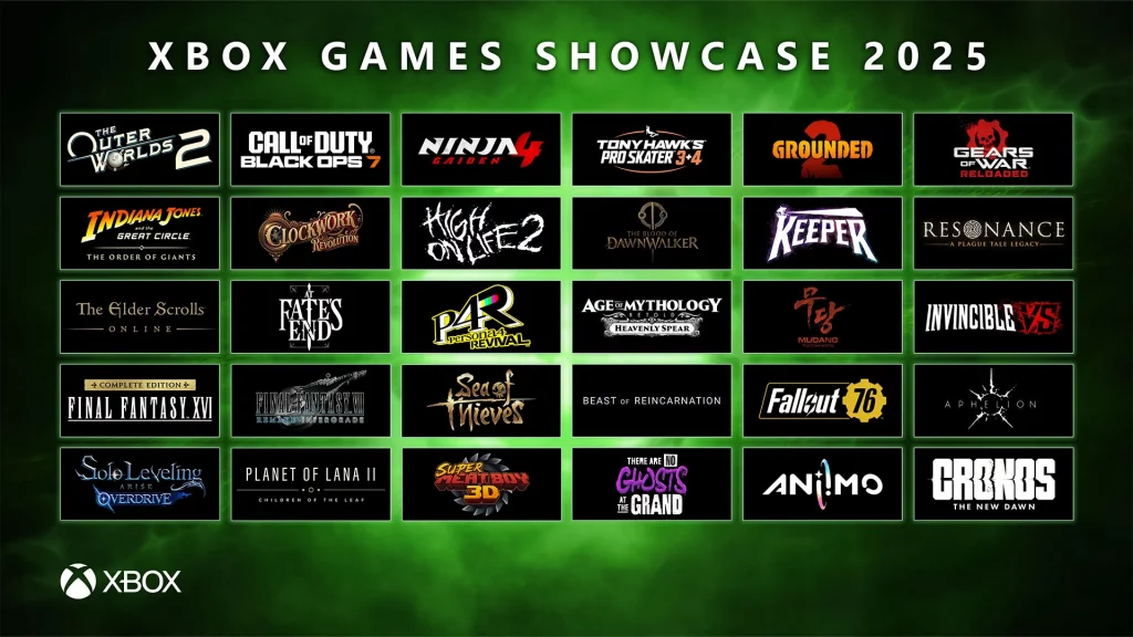 Xbox Games Showcase 2025 bùng nổ với hàng loạt game bom tấn mới-gamelade
