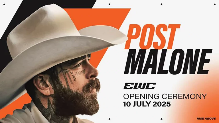 Post Malone sẽ biểu diễn tại lễ khai mạc Esports World Cup 2025-gamelade