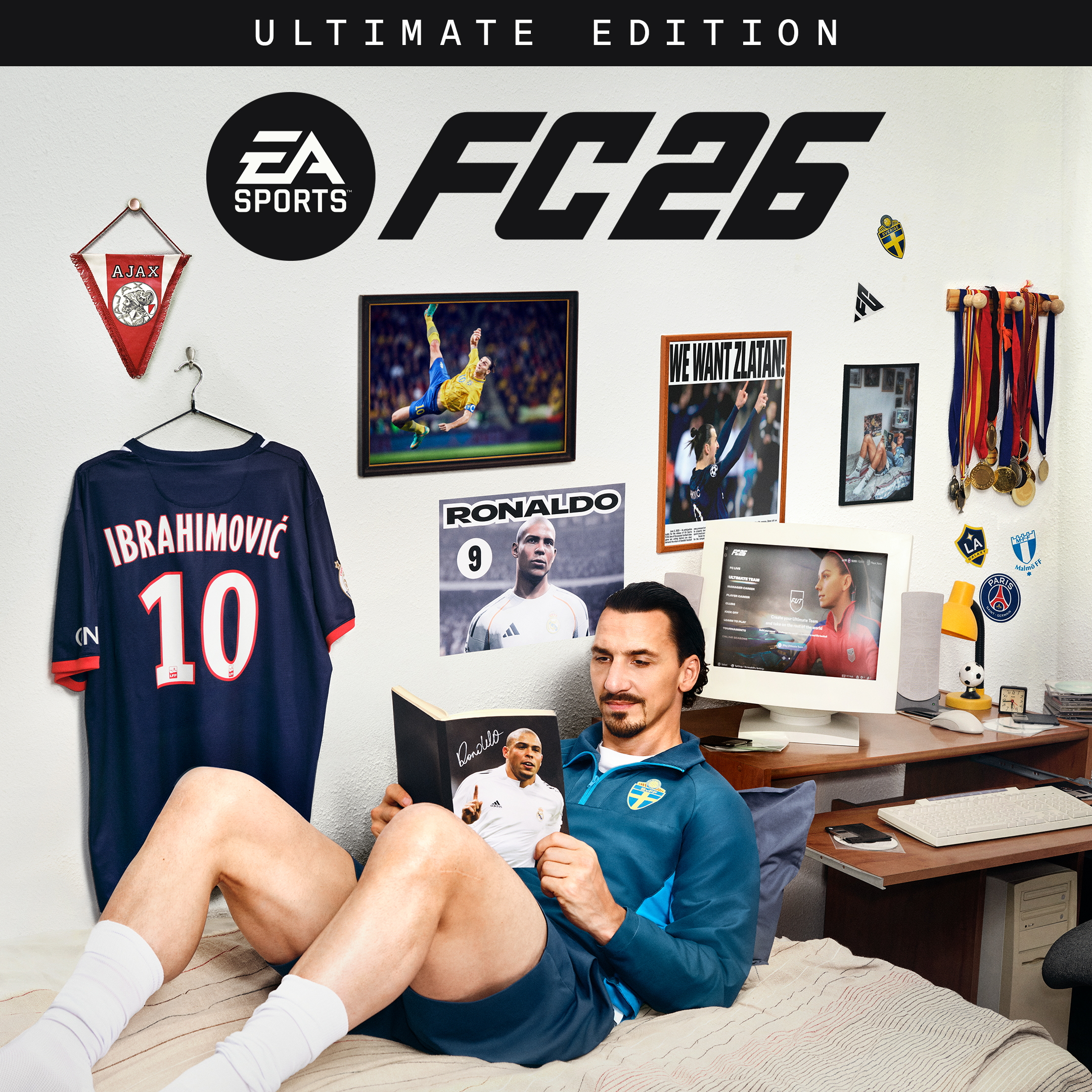 Zlatan Ibrahimović chính thức trở thành gương mặt trang bìa của EA FC 26 Ultimate Edition-gamelade