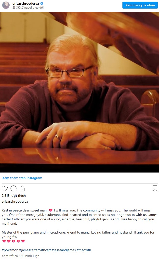 Một diễn viên lồng tiếng Pokémon tài năng đã qua đời - Gamelade