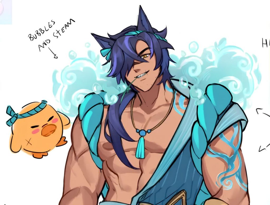 Lộ diện hình ảnh ingame đầu tiên của trang phục Sett và Aphelios mới-gamelade