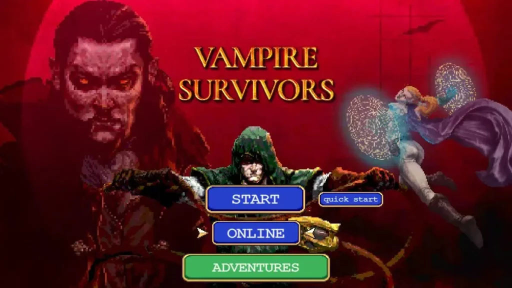 Vampire Survivors bất ngờ ra mắt chế độ online trên Steam-game;ade