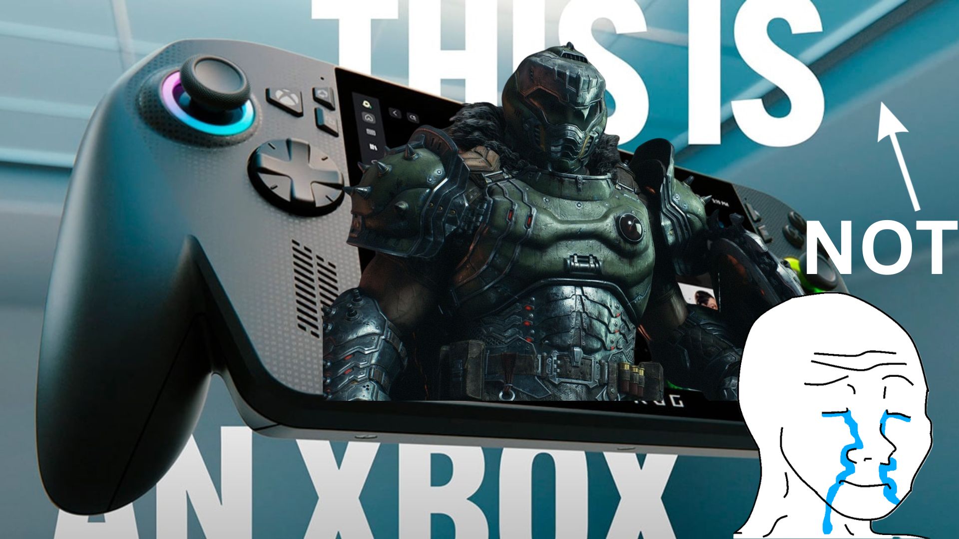 Máy chơi game ROG Ally không thể chạy được các tựa game của Xbox-gamelade