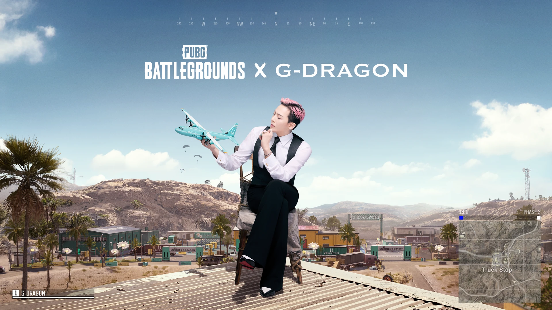 Ông hoàng K-pop G-Dragon đổ bộ PUBG Mobile-gamelade