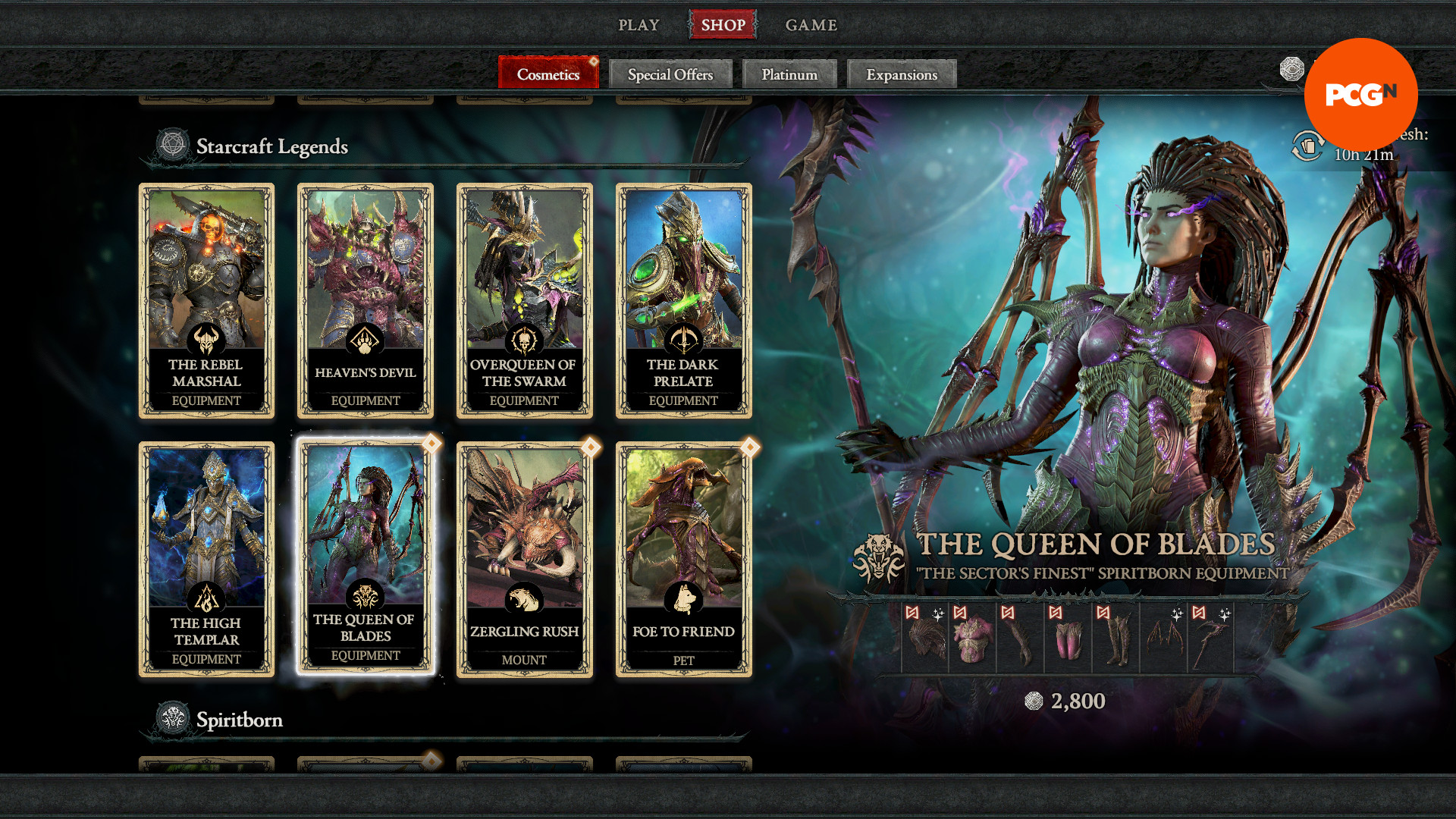 Bộ sưu tập skin mới của Diablo 4 lấy cảm hứng từ vũ trụ Starcraft đã chính thức ra mắt có giá lên tới 185 đô la-gamelade