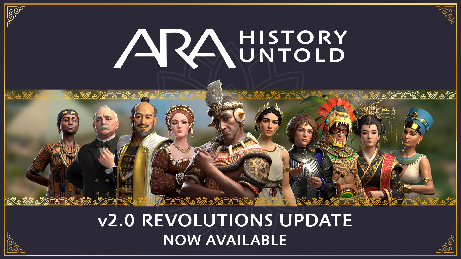 Ara History Untold 2.0 mở ra kỷ nguyên mới cho dòng game 4X với bản cập nhật Revolutions-gamelade
