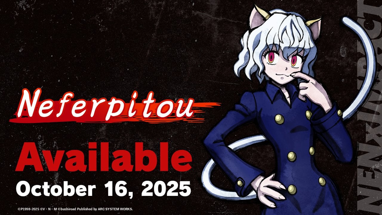 Neferpitou ra mắt trong DLC Hunter x Hunter: Nen x Impact vào ngày 16 tháng 10-gamelade