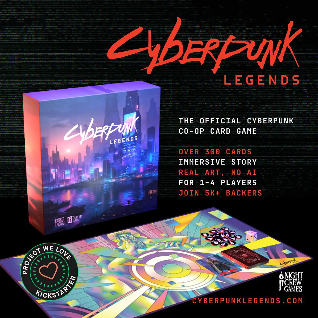 Cyberpunk Legends: Into the Night – lấy cảm hứng từ Arkham Horror sắp ra mắt-gamelade