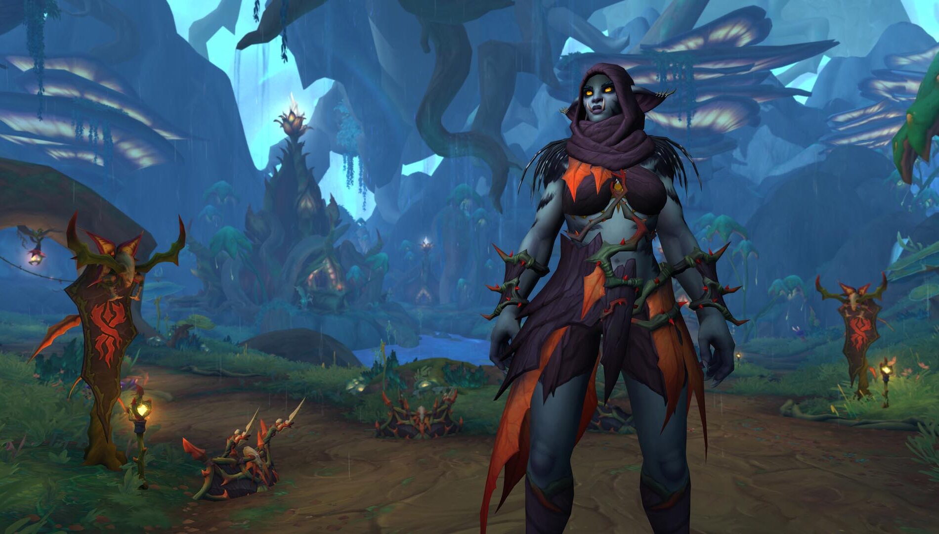 World of Warcraft: Midnight Tiết Lộ Đặc Điểm Chủng Tộc Đồng Minh Mới Haranir-gamelade