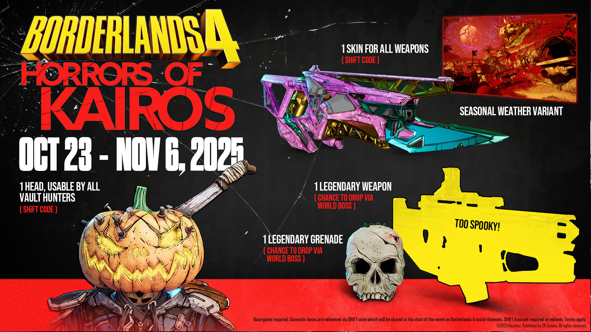 Gearbox công bố Borderlands 4 Bounty Pack đầu tiên và sự kiện Giáng sinh sớm-gamelade