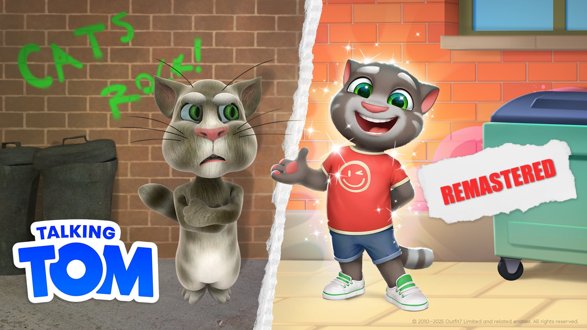 Talking Tom tròn 15 tuổi: Biểu tượng di động trở lại với diện mạo hoàn toàn mới-gamelade