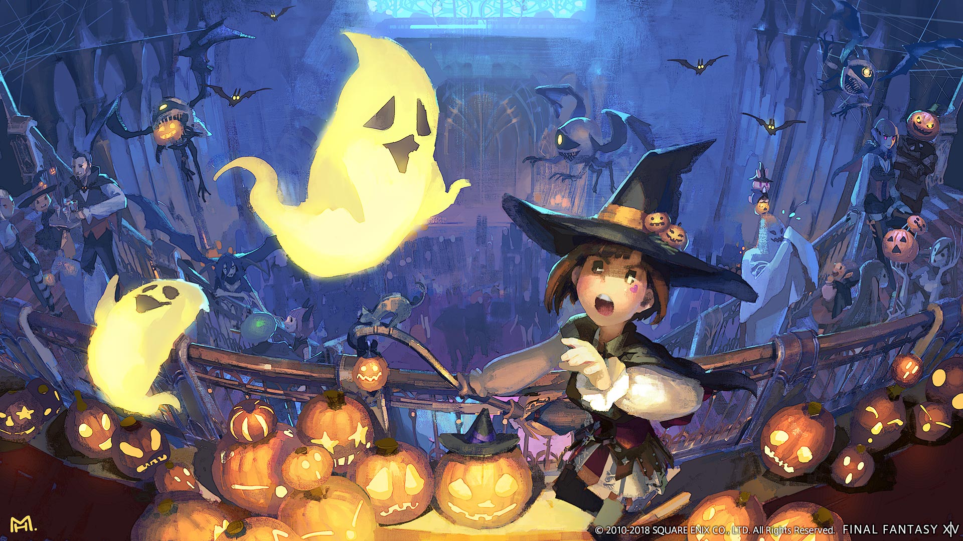 Final Fantasy 14 công bố sự kiện Halloween 2025: All Saints' Wake trở lại-gamelade