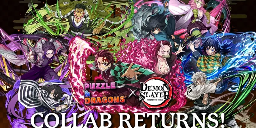 Puzzle & Dragons chào đón sự trở lại của Demon Slayer trong màn hợp tác đặc biệt-gamelade