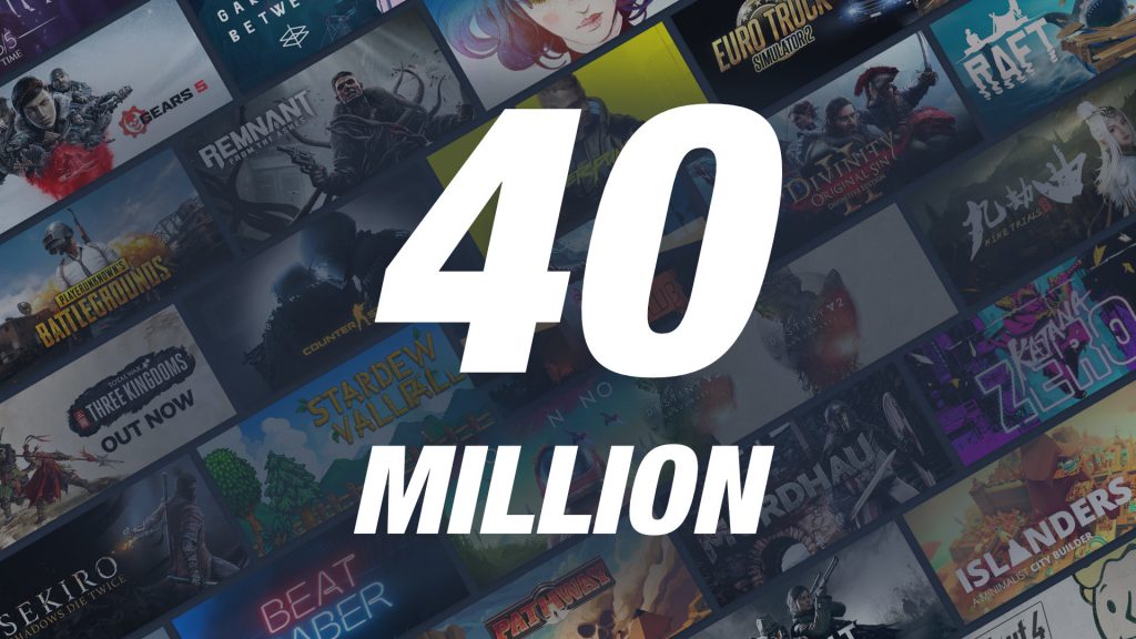 Steam phá vỡ kỷ lục với hơn 41 triệu người dùng cùng lúc-gamelade