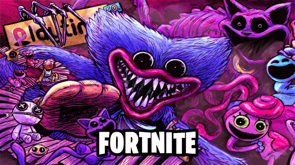 Fortnite chính thức bắt tay với Poppy Playtime trong sự kiện Fortnitemares 2025-gamelade